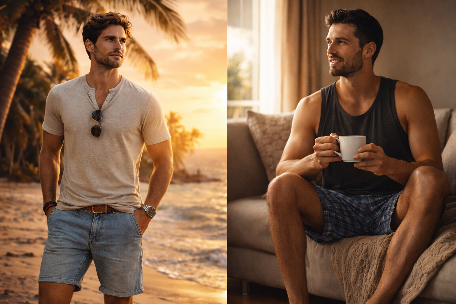 Beach Vibes And Relaxed Moments