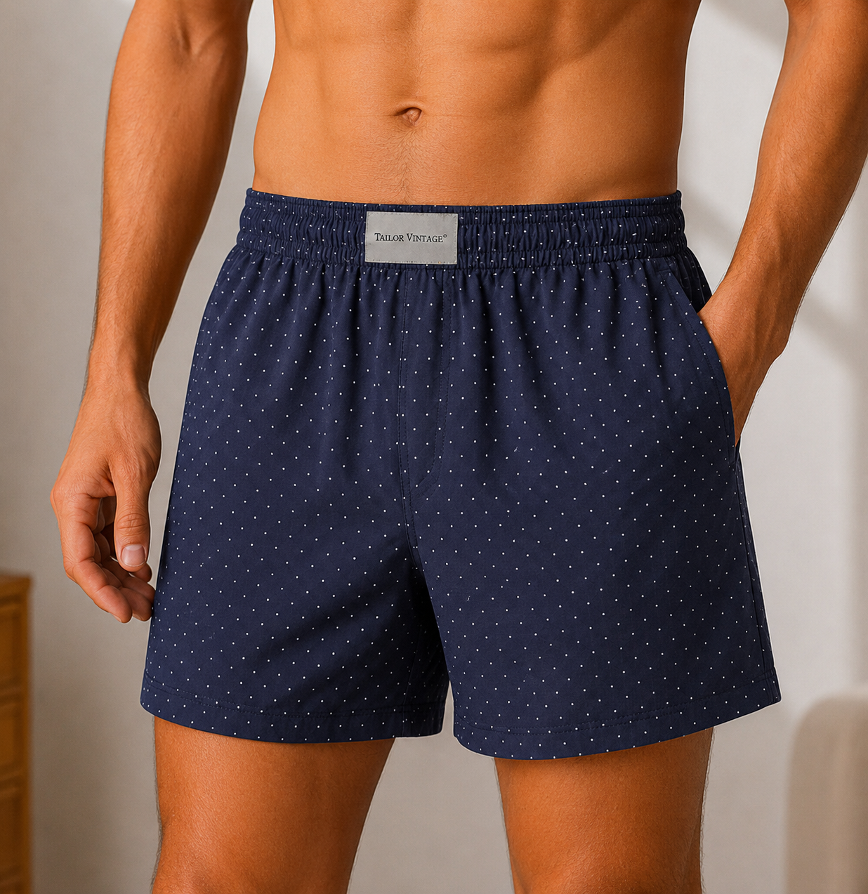 the classic boxer midnight dot the classic boxer midnight dot