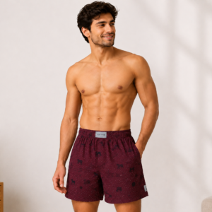 the heritage boxer burgundy trail